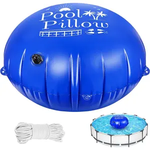 Winter Pool Pillows for Above Ground Pools Extra Durable Cold Resistant Pool Pillows for Closing Winter 0.54mm PVC Pool Air Pillow Float for Winterizing Kit, 50ft Rope Included
