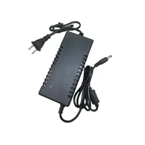 24V 6A Power Adapter 144W, AC 100-240V to DC 24 Volt 6 Amp Transformer, 5.5x2.5mm Plug, US Wall Power for LED Light Strips, Amplifier Boards & Security Cameras