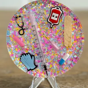 Handcrafted Nurse Coaster