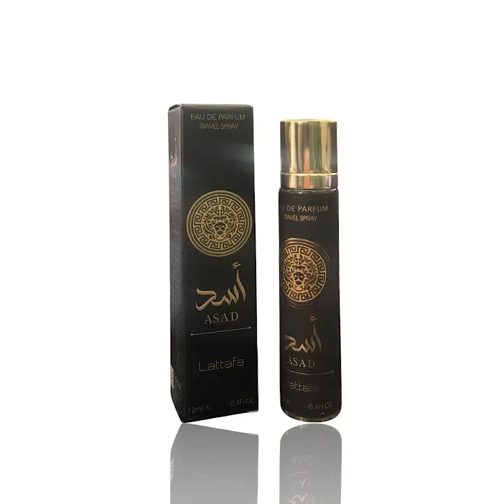 Lattafa | Asad | Men's Fragrance | 12 ML | Eau De Parfum | Black Pepper - Pineapple & Amber