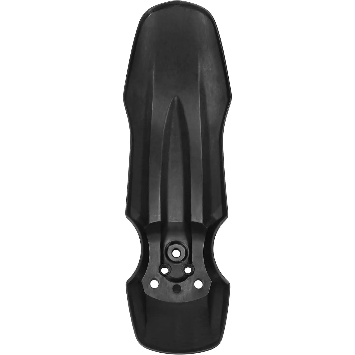 Black Plastic Motorcycle Front Wheel Mudguard Fender Protector with Front Protection, Compatible for CRF50 Style 100-125CC Pit Trail Dirt Bike (1 Pack), Inches