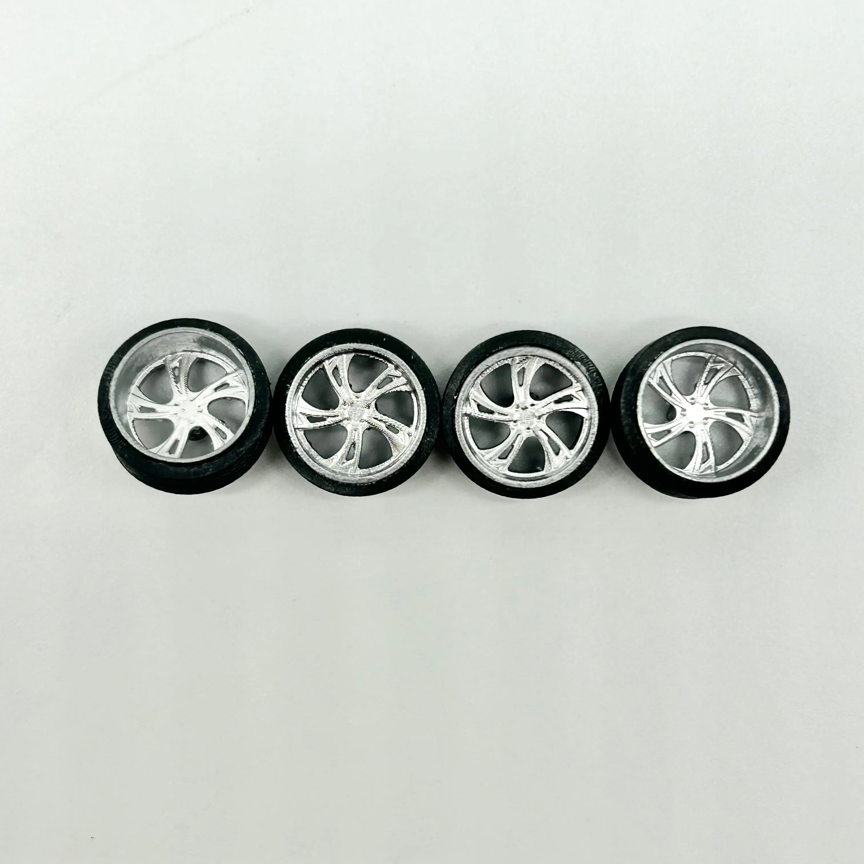 Silver Corleone Forged DONNO Staggered Specialty Wheels