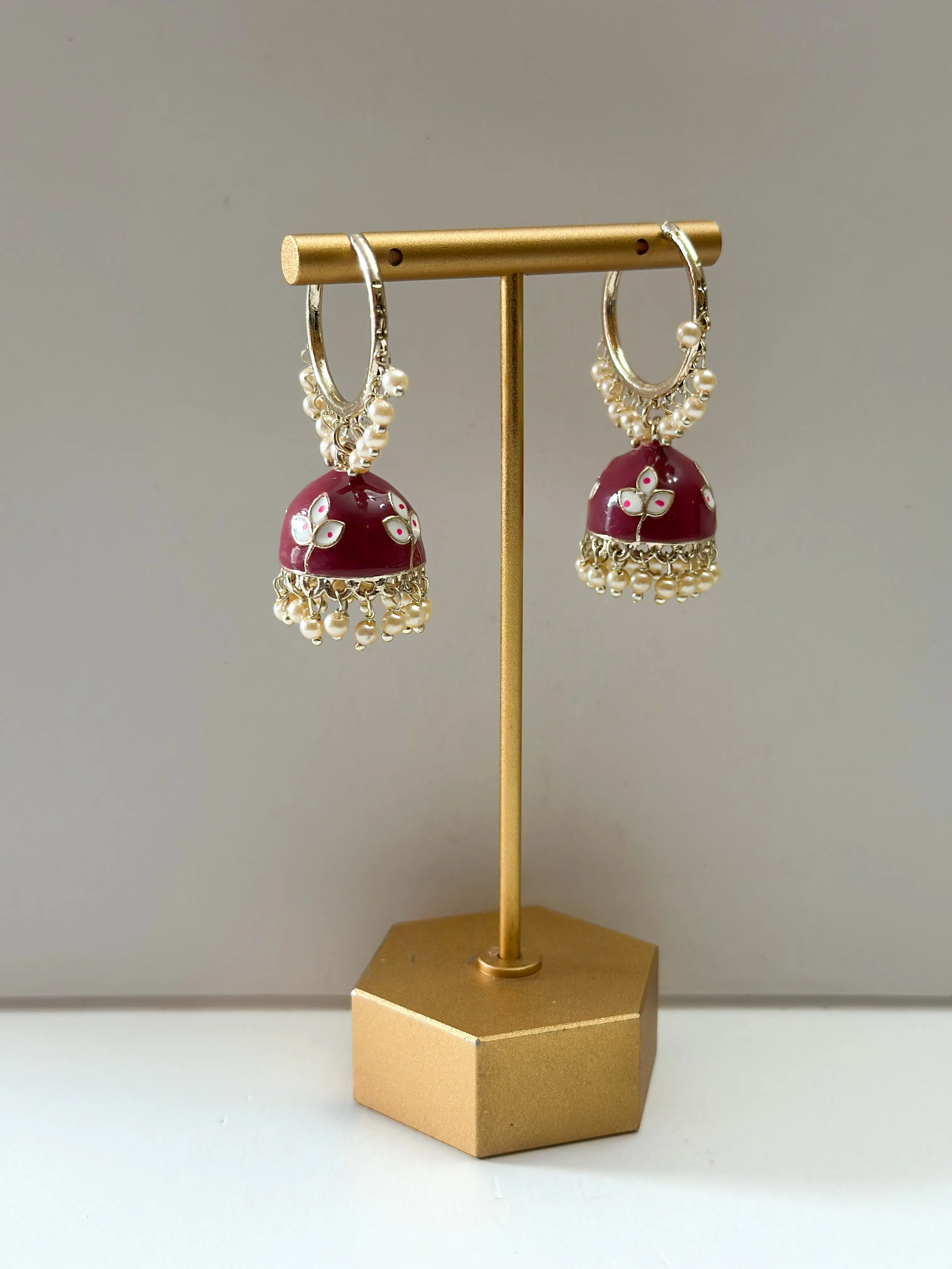Payal Meenakari Bali (Small)