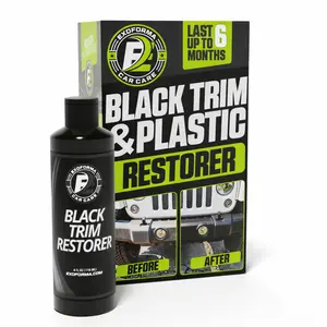 Black Plastic and Trim Restorer for Car and Motorcycle