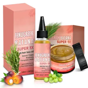 5 in 1 Rapid Hair growth Buttter with Fenugreek Oil, Chebe powder, Amla Oil , Batana Oil , and Rosemary Oil . Stimulates Hair growth and promotes new hair growth