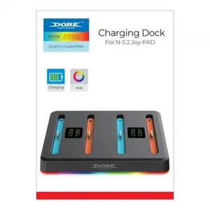Dobe 4 Port Flat Charge Dock for Switch 2
