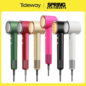 Tideway H11 Plasmix High-Speed Hair Dryer, Hair & Scalp Care Plasma Ionic Technology Blow Dryer, Intelligent Temp Control Blower, Self Cleaning, No Static Electricity & Frizz, Perfect Present for Man Women Friend Family Gift Christmas New Year Viral