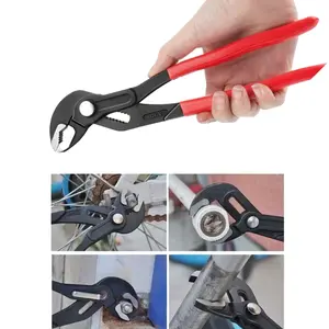 Cobra Water Pump Pliers Set, Steel Locking Tongue and Groove Jaws, Quick Release, Home Repair & Plumbing Pipe Work, Large + Small Pieces