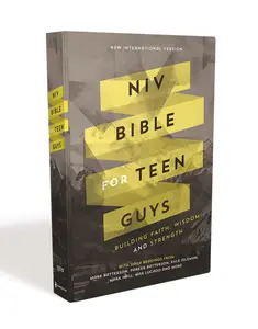NIV Bible for Teen Guys, Hardcover: Building Faith, Wisdom and Strength -- Zondervan - Bible