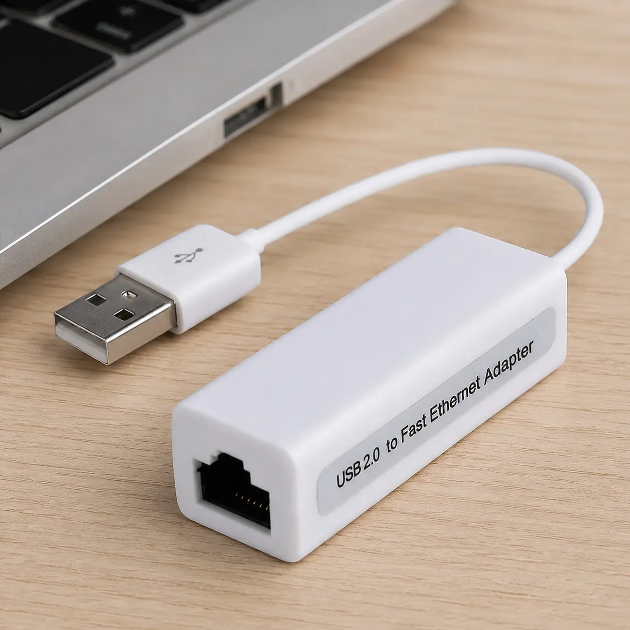 Plug-and-Play USB to RJ45 Ethernet Adapter: Portable Network Extender, Stable High-Speed Internet for Home Office School, Universal Reliable Tool for Secure Wired Connection.