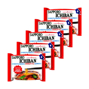 SANYO FOODS 【Value Pack】SAPPORO ICHIBAN Instant Japanese Ramen Original Flavor 100g*5