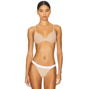 Negative Underwear Sieve Demi Bra in Buff