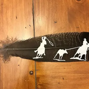 Custom Roping Feather