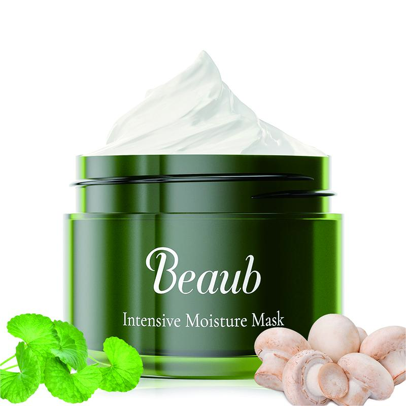 Beaub Moisturizing Repair Mask, 3-in-1 Treatment for Face and Neck with Natural Plant Extracts, Hydration Boost Moisturizer for Adults, 30g, Skin Repair, Body Care, Barrier Repair