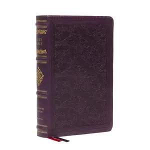 KJV Large Print Reference Bible, Purple Leathersoft, Red Letter, Comfort Print (Sovereign Collection): Holy Bible, King James Version[Leathersoft Book]