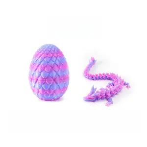 3D Printed Dragon Egg Design Ornament, 1 Count Creative Home Decor Ornament, Decorative Sculptures, Surprise Holiday Gift for Friend & Family, Home Decor Supplies