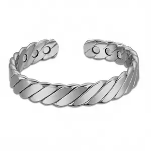 NO BRANDE Twisted Bangle Cuff Bracelet, Adjustable Classic Lymph Detox Jewelry for Women, Daily Stress Relief & Anti-Anxiety Gift