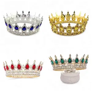 Corona Ochun Yemaya Oya Obba 6" Crown Orichas Santeria Spiritual Decoration Multicolor Jeweled Headpiece for Orisha Worship and Ceremonies