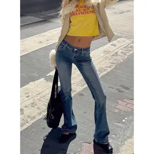 Bethany Low Rise Bootleg Jeans Mid Wash