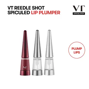 [VT Official] Viral Reedleshot Lip Plumper gloss lips, VT Reedle Shot Lip Plumper Expert, Beginner, Colored Lip Plumper, Spiculed Lip plumper, Lip plump korean skincare products, kbeauty viral Comfort Glossy Lipgloss Makeup, Volufiline