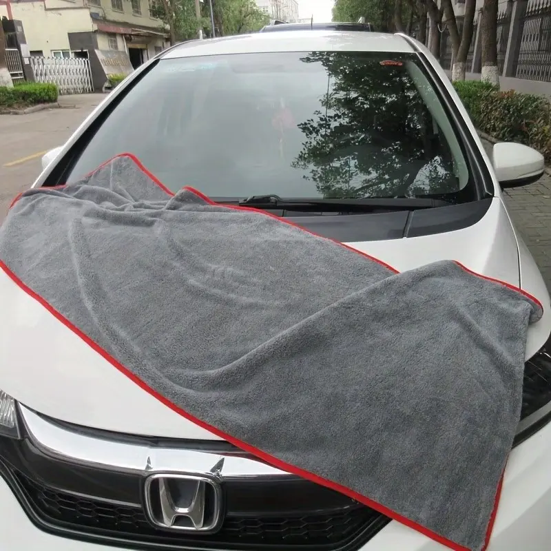Super Large Microfiber Towel, Super Absorbent Thickened, for Cars Trucks Boats, Microfiber Towels For Cars, Fabric, Professional Look, High Absorption Material, Detailing Towel, Car Wash Microfiber Towel