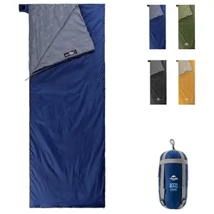 Naturehike Ultralight Waterproof Sleeping Bag, Lightweight Envelope Design with Compression Sack, Portable for 3-Season Camping, Hiking, and Travel sleep FathersDayGift