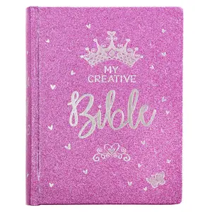 Purple Glitter My Creative Bible for Girls - an ESV Journaling Bible By Amanda Cowles