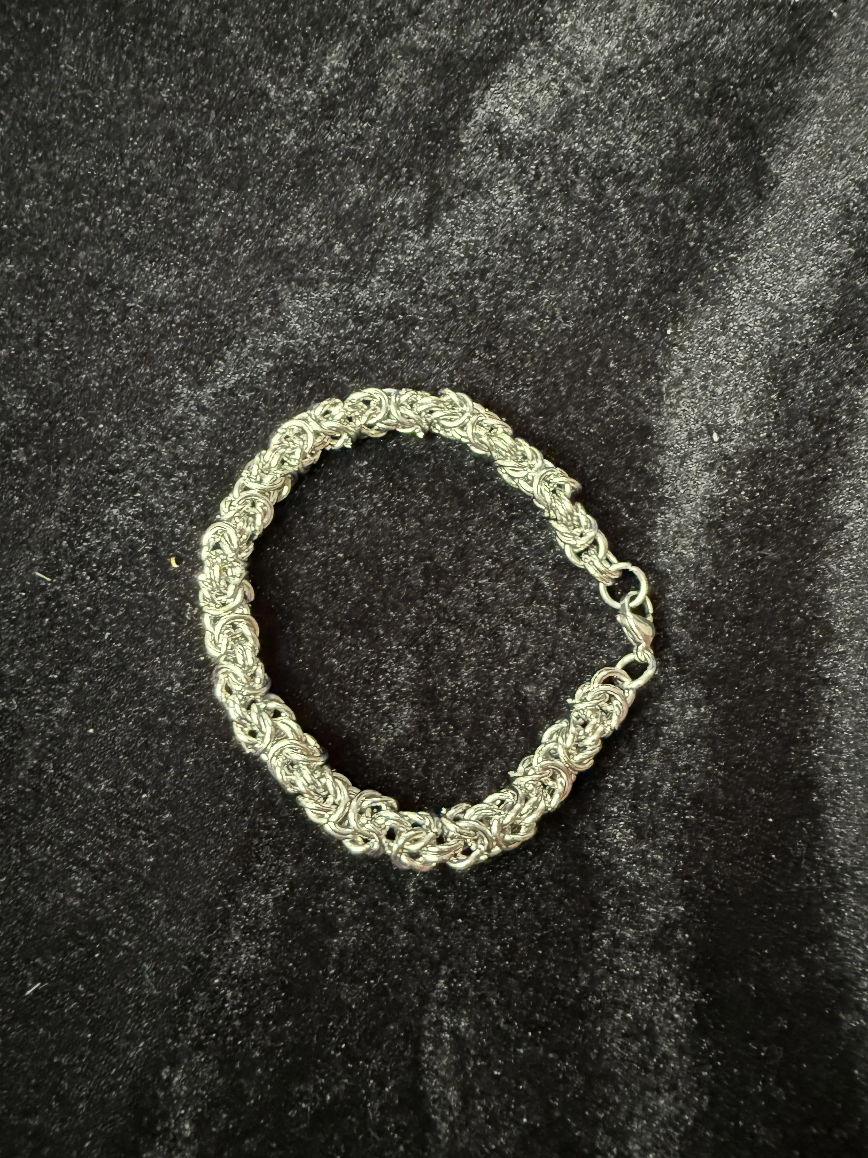 Double Rolo Link Chain Bracelet 8" For Men or Women Teens, DIY Jewelry