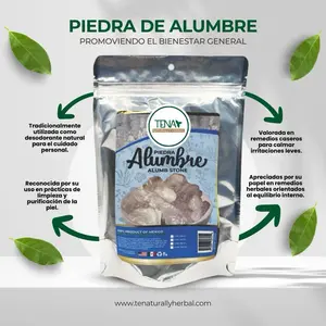 Alum Stone Premium 4 oz Natural Mineral Crystals – Supports Skin Care & Provides Natural Purifying Properties – Multi-Purpose Use