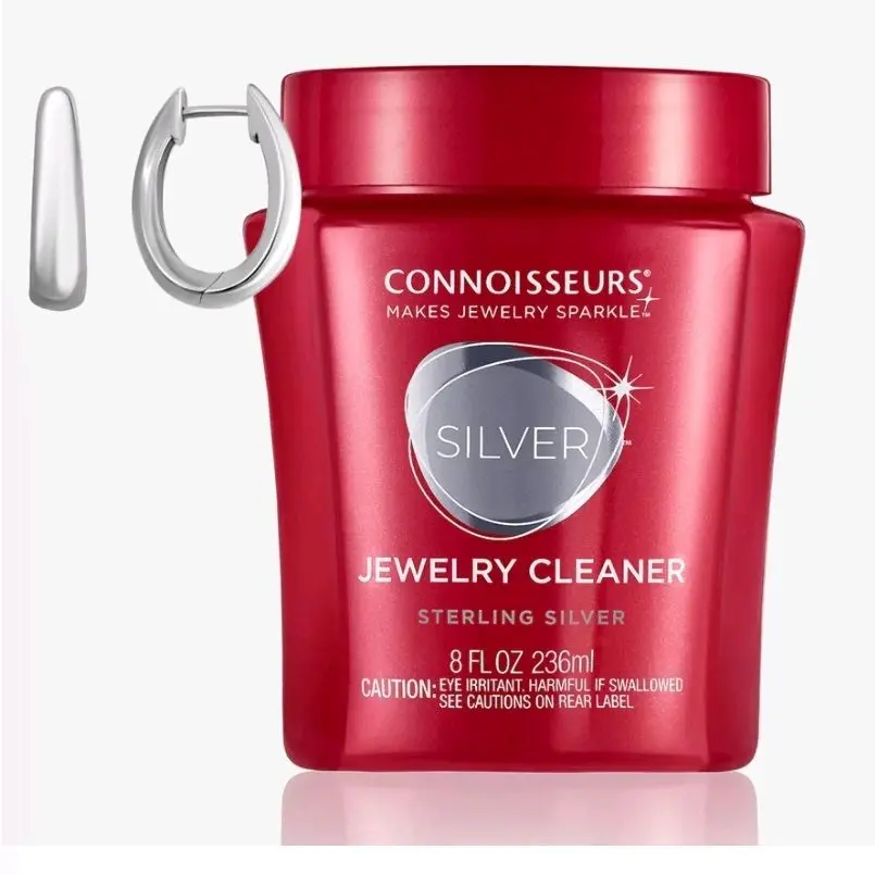 Connoisseur Silver Liquid Cleaner, Ammonia-Free, Shine-Enhancing Household Silverware Cleaner