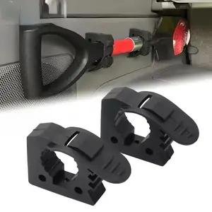 2/4pcs Quick Fist Clamp, Synthetic Rubber Mounting Tools for Offroad Vehicles, Atv, Utv, Truck Parts, Tool Storage Clip, Outdoor Shovel Rack