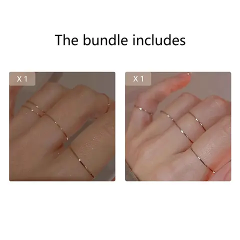 Women's Elegant Minimalist Plain Color Ring, Trendy Matching Chic Ring, Gorgeous Fashionable Jewelry As Birthday Gift for Girlfriend