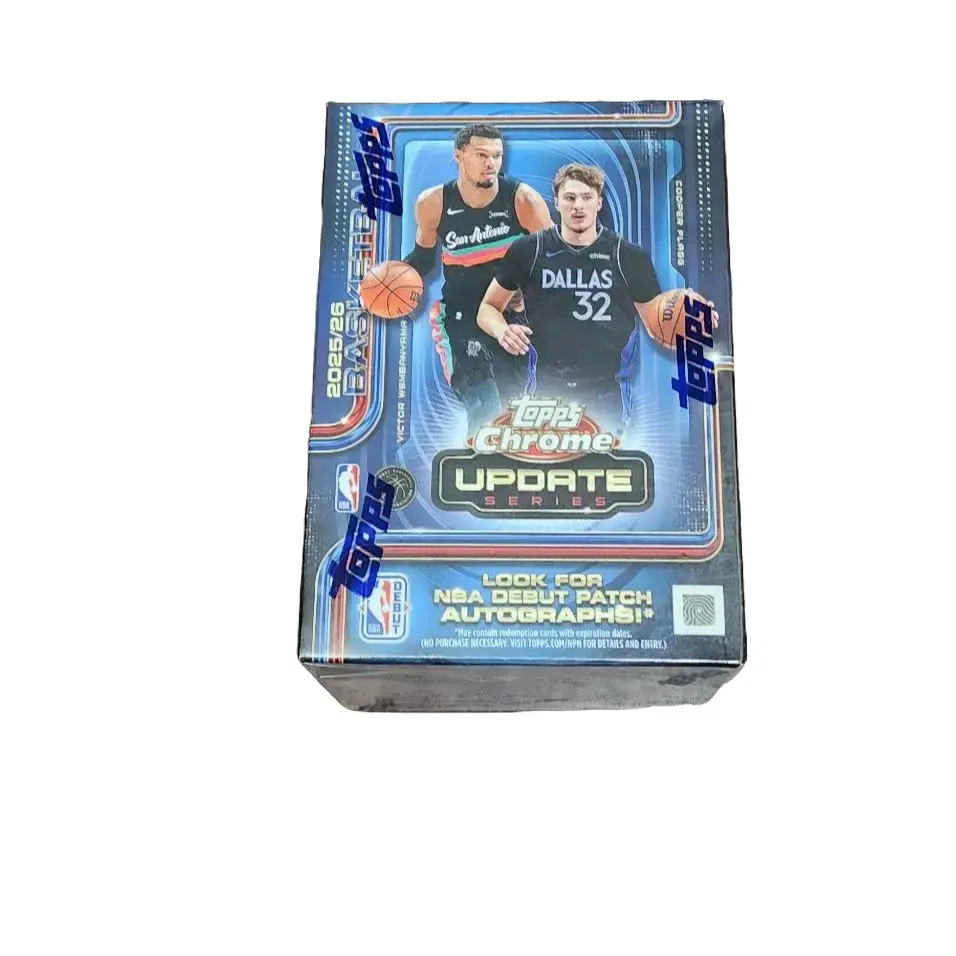 2025/26 Topps Chrome Update Basketball Blaster - Sports Trading Cards