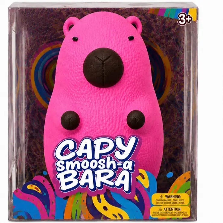 Capybara Squishy Toy – Slow Rising Stress Relief Foam Squeeze Toy
