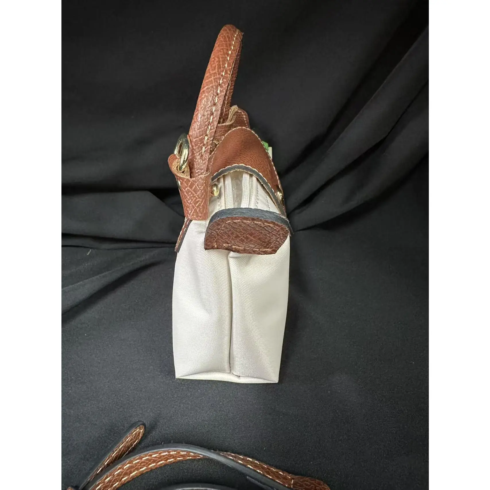 Small Size Mini Dumpling Bag Crossbody Bag with Shoulder Strap DIY Modification Buckle No Punching Required Bag