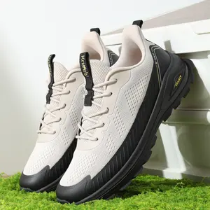 KRICELY Men's Comfort Walking Running Shoes - Non-Slip, Lightweight, Breathable Track Shoes for Work & Travel, Versatile Sports Running Trainer Footwear