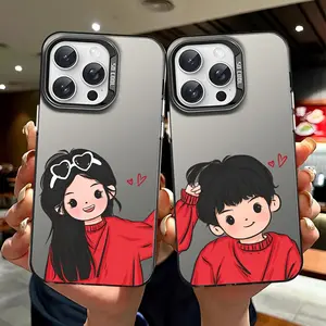 Couple Cartoon Anime Couple Costume Mobile Phone Case Gift Suitable for Iphone 17pro/16/16pro/16promax, Iphone15/15Plus/15Pro/15Promax, for iPhone 14/14Pro/14Promax, for iPhone 13/13Pro/13Promax, for iPhone 12/12Pro/12Promax, for iPhone 11/11Pro/11Proamx