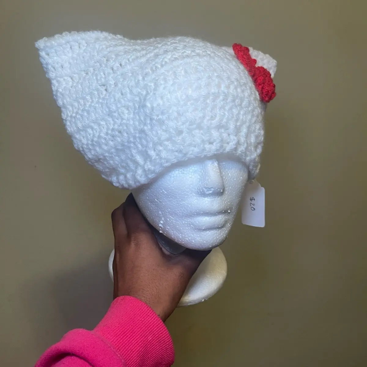 Hello Kitty Crochet cat beanie