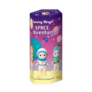 Sonny Angel Blind Box Gift, Space Adventure Birthday Cake Cactus Easter Refreshing Cold Drink Series Collectible Figure