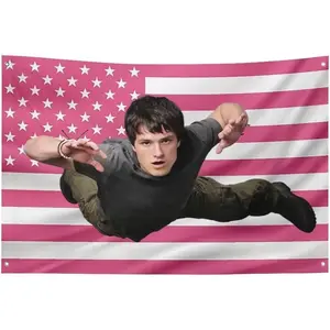 American flag Funny wall hanging josh tapestry,can be used in kitchen,living room hutcherson, bedroom, dining room,outdoors,gifts. Tapestry