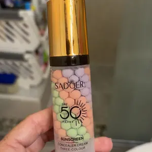 2 piece Primer for Face Before Makeup, One Step Color Corrector Primer, SPF 50 PA+ 3 In 1 Sunscreen Isolation Cream, Color Correcting Facial Serum Oil Control & Moisturizing Skin Tone summerwins,back to school