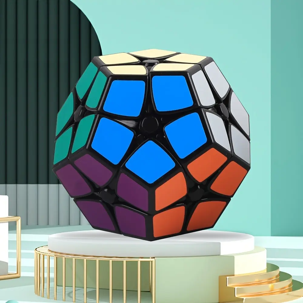 Super Magic Cube, 12-Sided Puzzle Toy, Speed Cube, Ideal for Beginners, High-Quality Abs Material, Perfect for Competition and Entertainment, Speedcube