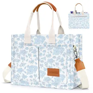 Canvas Tote Bag for Women, Large Work Purses Bible Tote