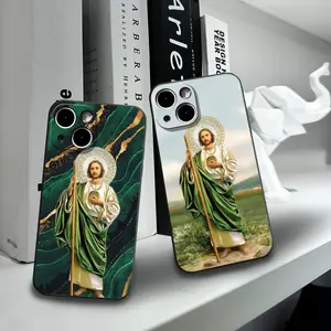 San Judas Tadeo Phone Case FOR IPhone17 16 15promax 17 16 15 13 14 11 12 Pro 8 7 15 Plus 17AirBlack Soft Covers