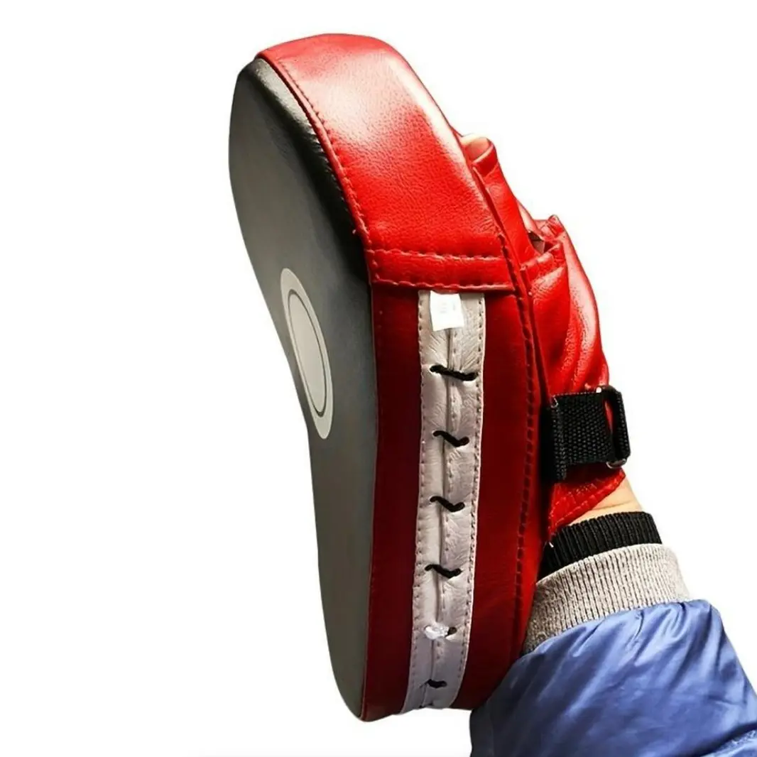 Premium PU Curved Focus Mitts  – Durable & Comfortable for Taekwondo, Sanda & Muay Thai