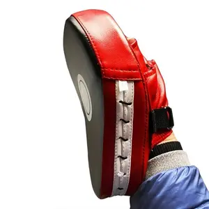 Premium PU Curved Focus Mitts  – Durable & Comfortable for Taekwondo, Sanda & Muay Thai