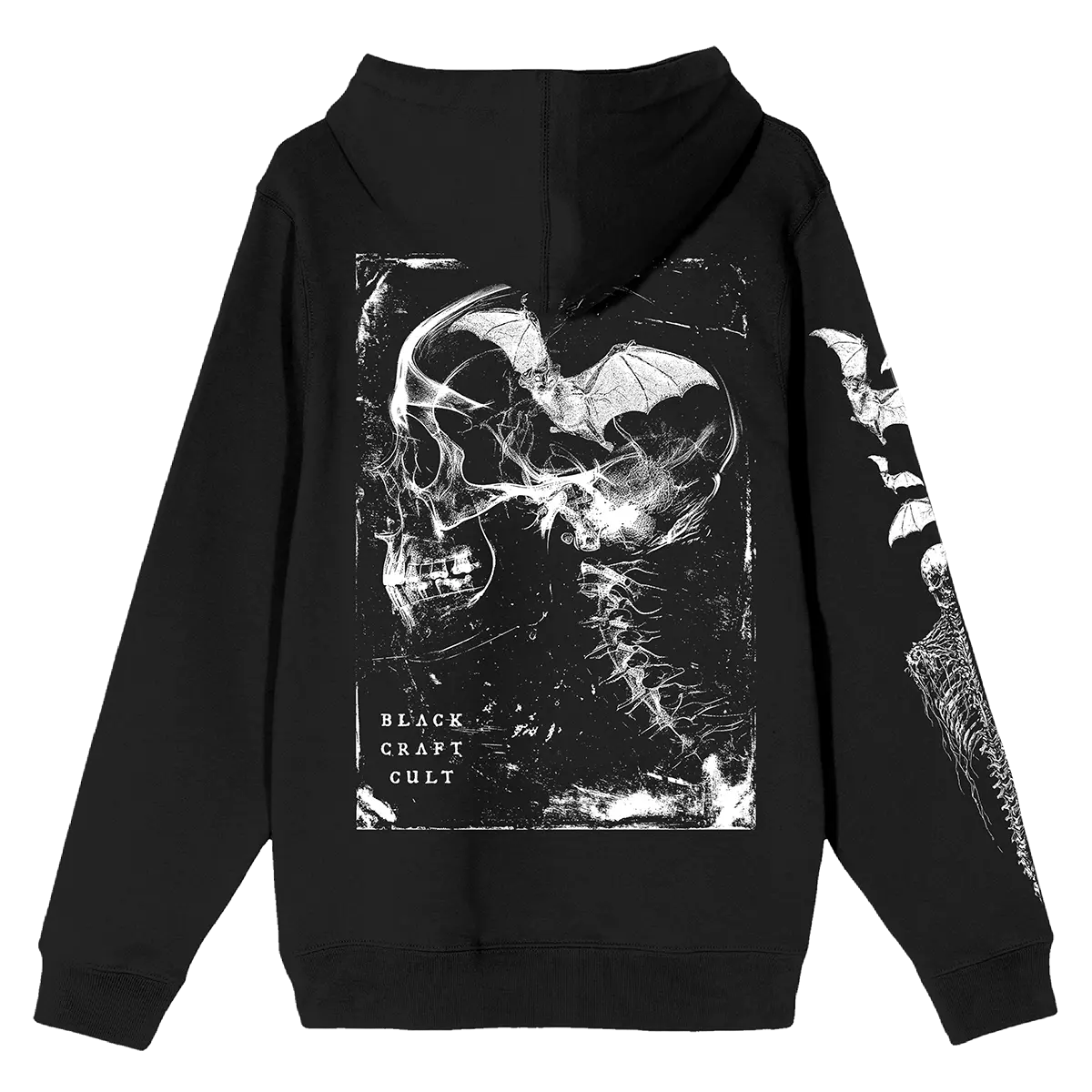 Bats For Brains Zip-Up Hoodie