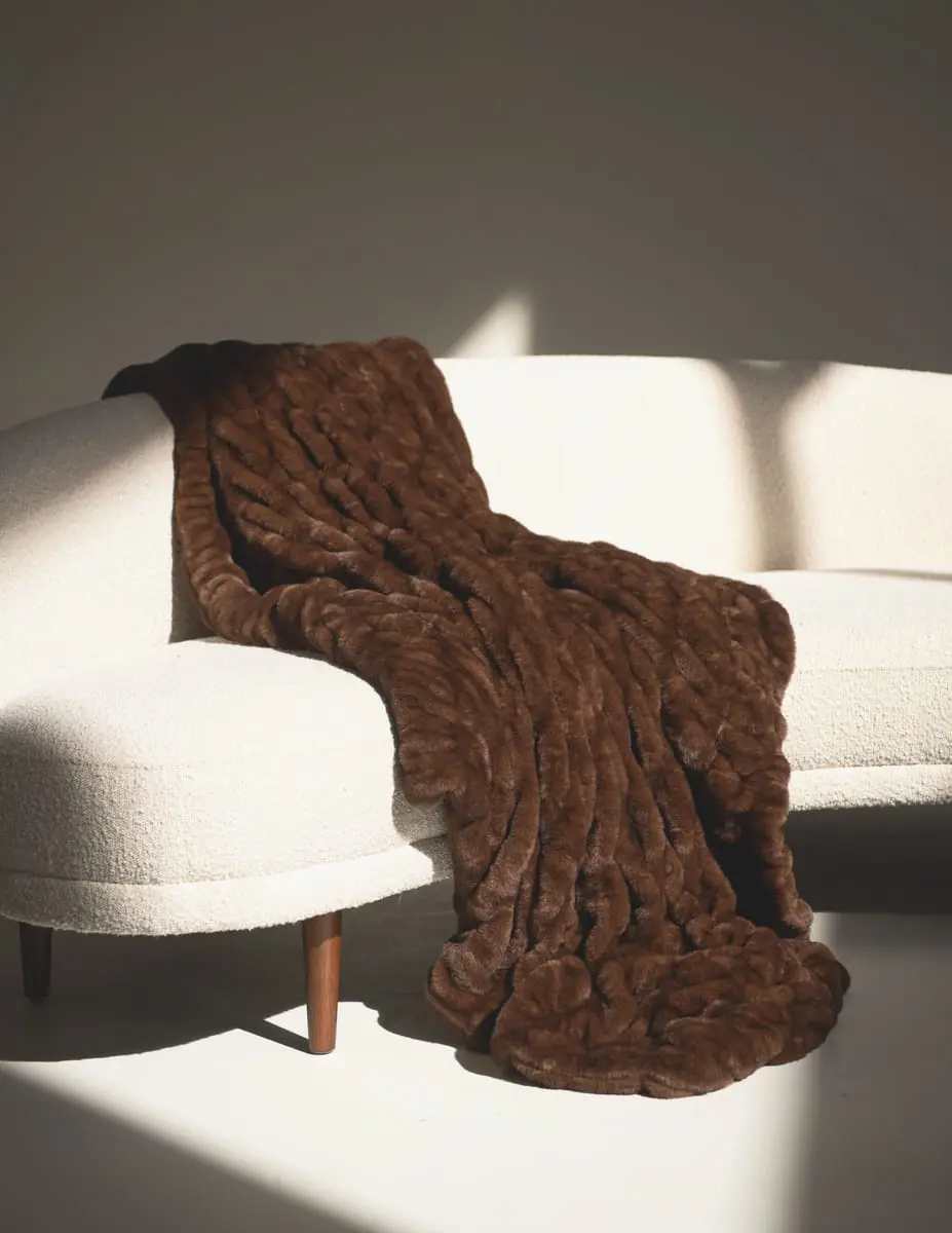 Hugs Hot Fudge Blanket