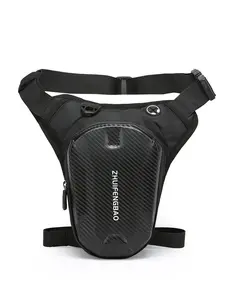 Men's Motorcycle Thigh Bag, Waterproof Leg Hanging Bag, Multi-Pocket Design, Outdoor Riding and Travel Waist Pack, Crossbody Chest Bag, Zipper Fanny Pack, Waist Belt Pocket