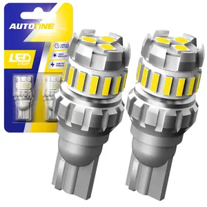 AUTOONE 912 921 LED Bulbs for Backup Reverse Light Bulbs, 6000K White. 400% Brighter, Non-polarity 906 W16W T15 921 LED Bulb Direct Back Up Parking Light Replacement Lamp, Pack of 2